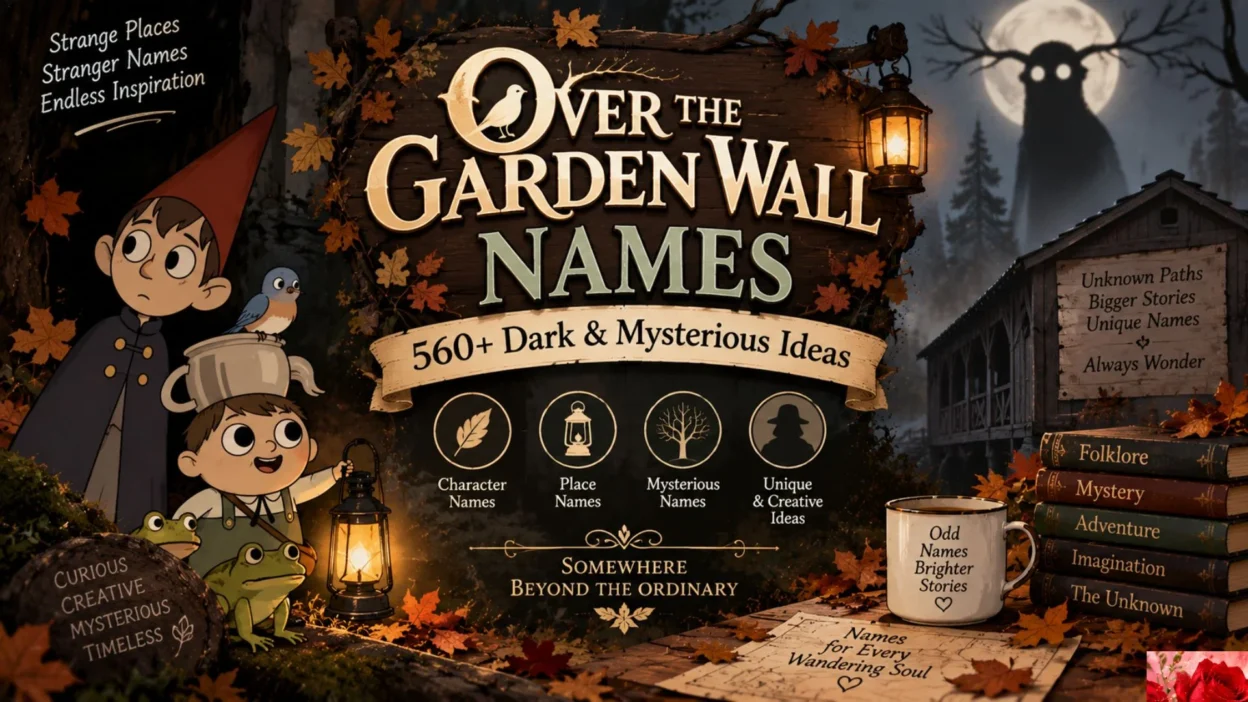 Over the Garden Wall Names: 560+ Dark & Mysterious Ideas
