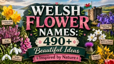 Welsh Flower Names 490+ Beautiful Ideas Inspired by Nature